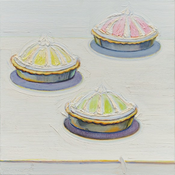 Wayne Thiebaud Crown Tarts, 2001