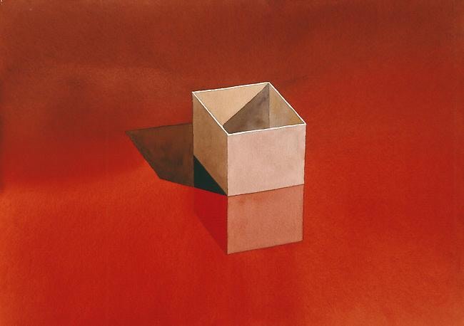 Small Box on Red