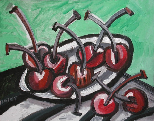 David Bates Cherries II, 2001