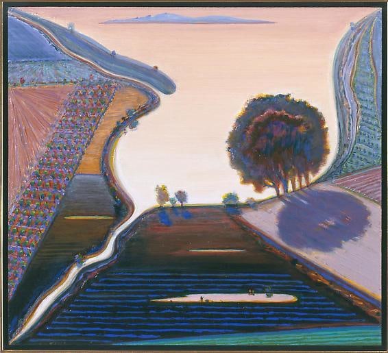 Wayne Thiebaud River Ponds Study, 1998