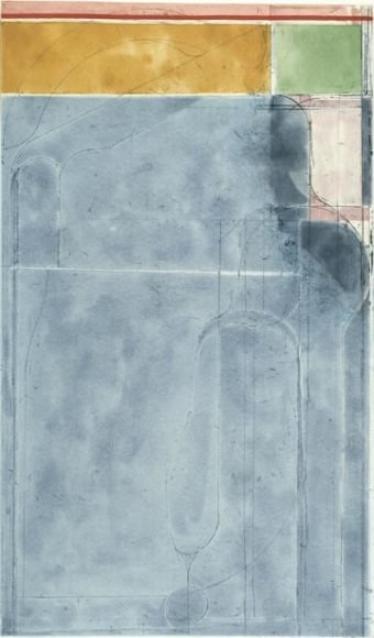 Richard Diebenkorn Large Light Blue, 1980