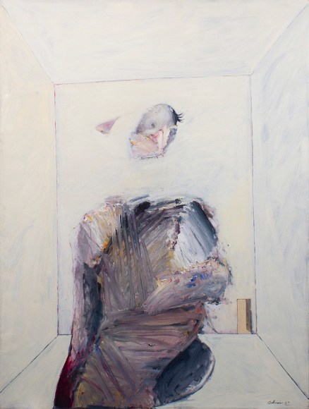 Nathan Oliveira Seated Man in Room, 1969