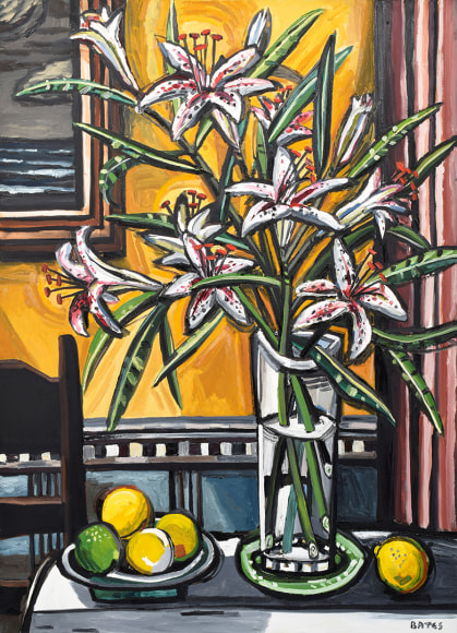 David Bates Oriental Lilies, 1997