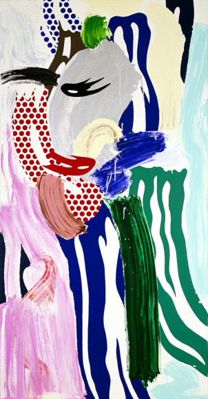 Roy Lichtenstein, Fashionable Lady, 1986