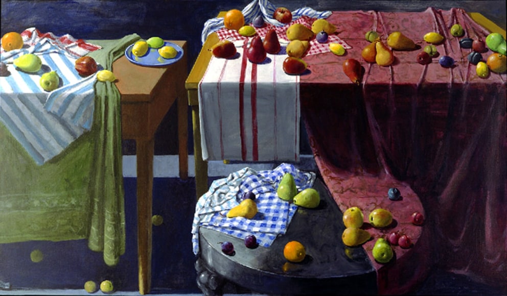 Paul Wonner Fruit and Kitchen Towels, 2001