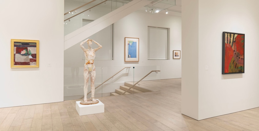 Installation image of Historical Bay Area Painters.&nbsp;