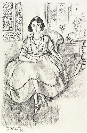 La robe d'organdi 1922,