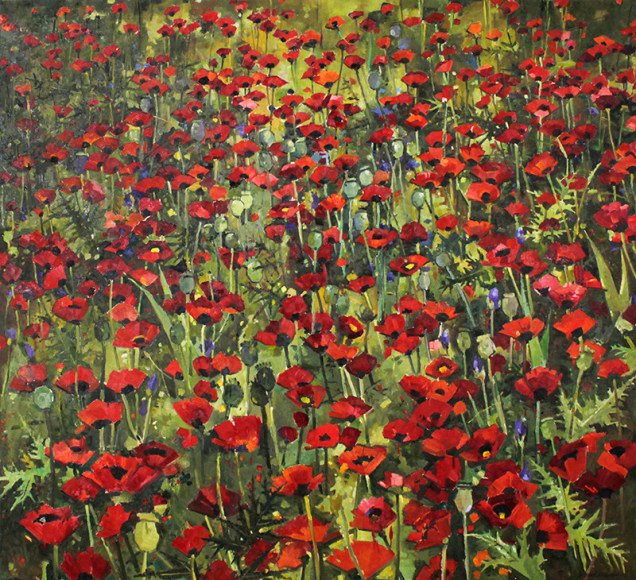 John Alexander, Poppy See, Poppy Do, 2016