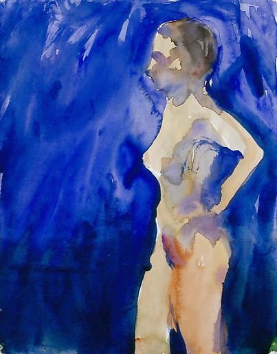 Untitled watercolor on paper