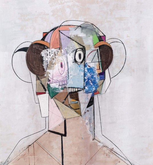 George Condo, The Pilot, 2012