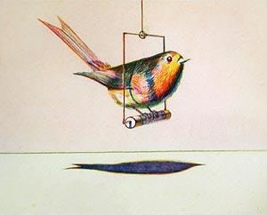 Wayne Thiebaud Bird
