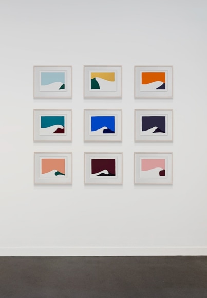 Paul Kremer&nbsp; Drift (paper studies), 2021