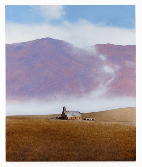 Michael Gregory Pale White Curtain, 2022