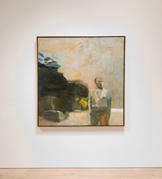 Installation image of Historical Bay Area Painters.&nbsp;