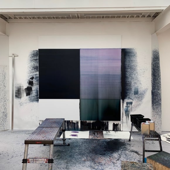 Interview & Studio Visit With Callum Innes - Berggruen Gallery - News 