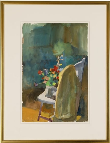 Paul Wonner Untitled, Interior Still Life, 1962