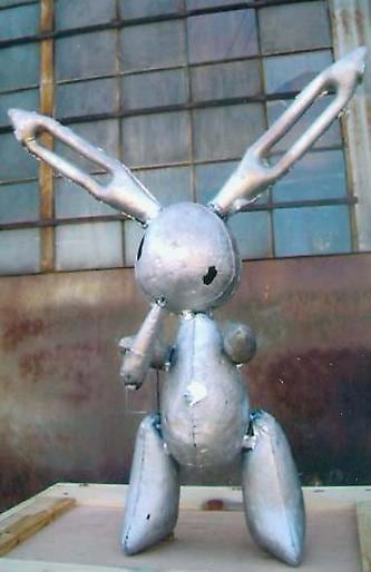 Jason Rhoades Right-handed Koons Bunny