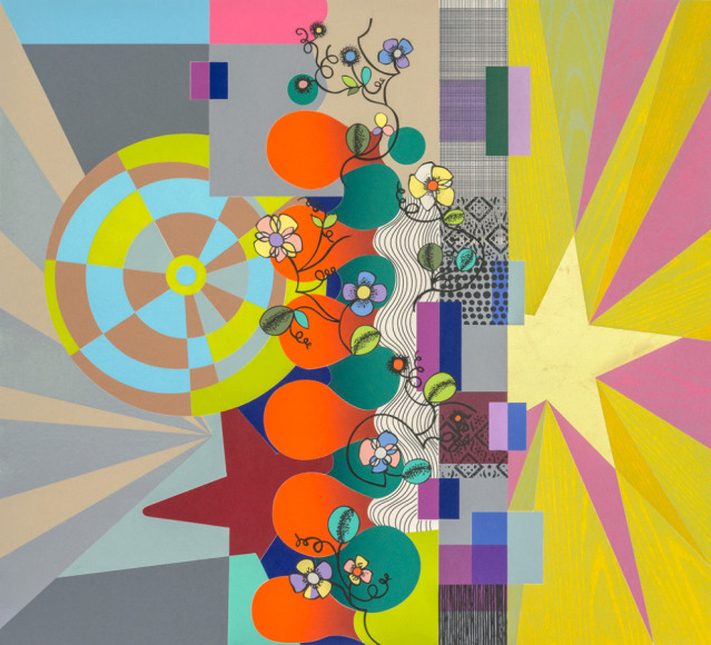 Beatriz Milhazes Flower Swing, 2019