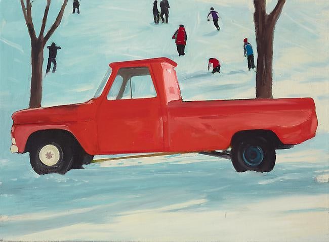 Pickup 2010 Oil on linen