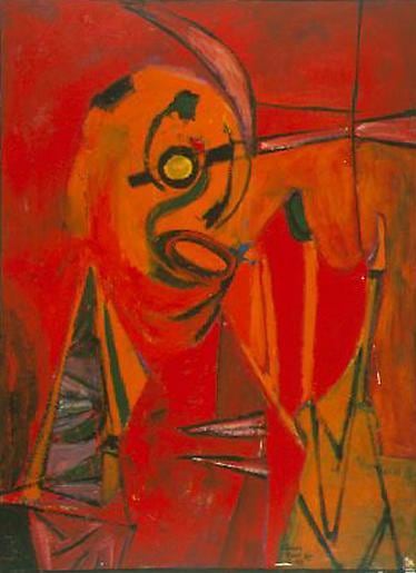 #8 1948 oil on canvas