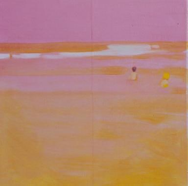Two Bathers (Pink)