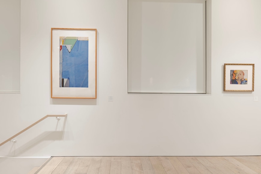 Installation image of Historical Bay Area Painters.&nbsp;