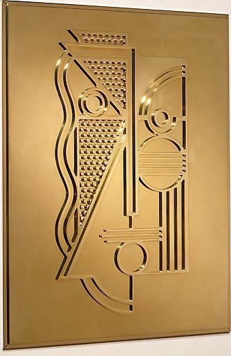 Roy Lichstenstein Modern Head Relief