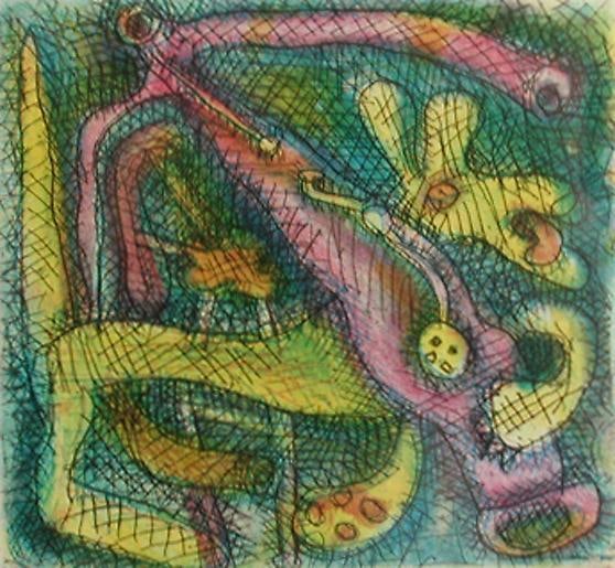 Elizabeth Murray Deep Blue