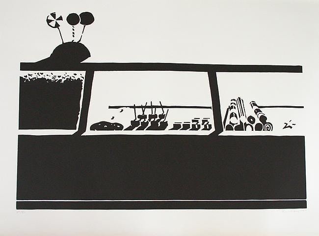 Wayne Thiebaud Candy Counter, 1970