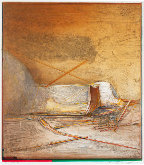 Nathan Oliveira Italian Site #8, 1985