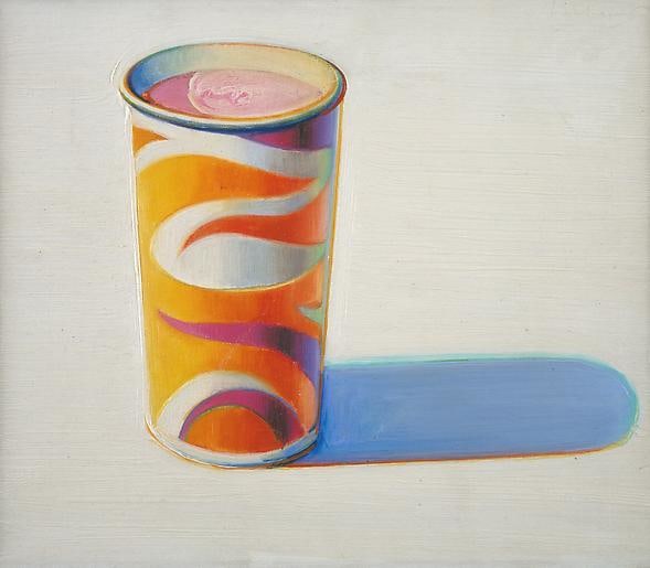 Wayne Thiebaud Drink Cup, 1971-72