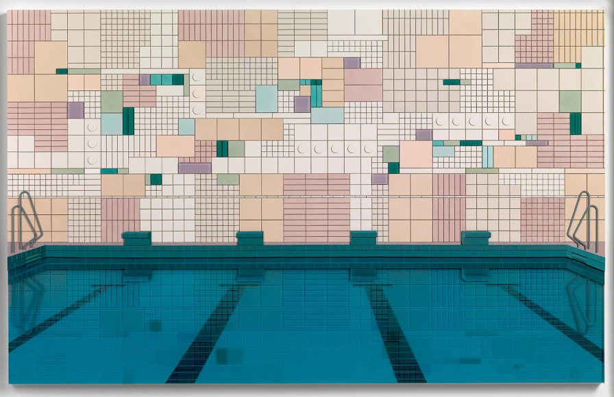 Lucy Williams Indoor Pool (with tiled mosaic) #1, 2025