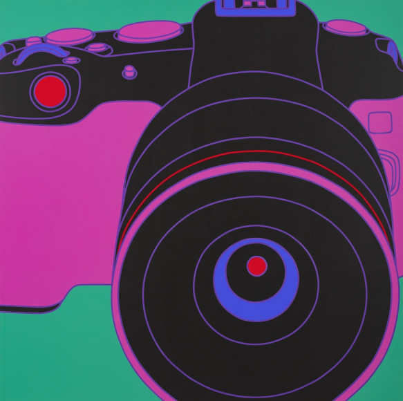 Michael Craig-Martin Untitled (camera), 2023
