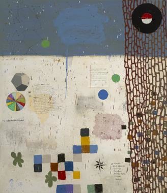 Save 2009 oil and alkyd on canvas over panel