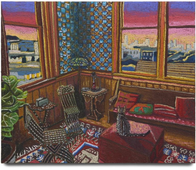 JJ Manford Sunset at the Westerfeld House, Haight Ashbury, 2022