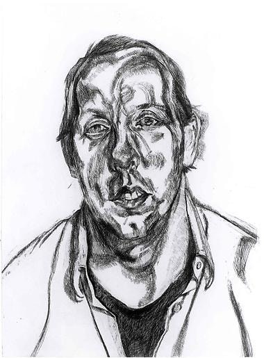 Lucian Freud - Recent Etchings - Exhibitions - Berggruen Gallery