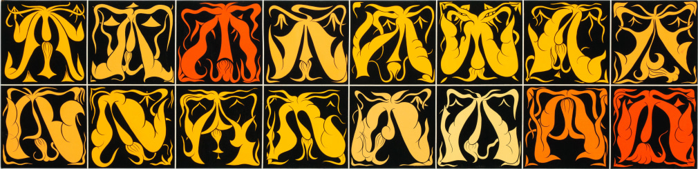 Chris Lux 16 Yellow Poppies, 2023