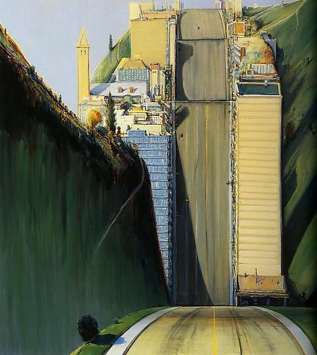 Wayne Thiebaud Park Place, 1995
