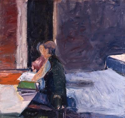 Richard Diebenkorn Interior with Figures