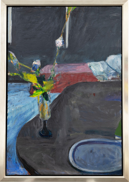 Richard Diebenkorn Interior with Flowers, 1961