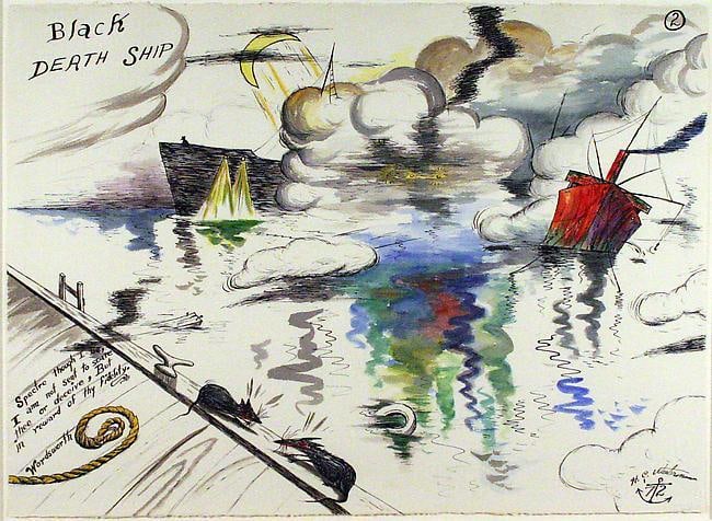 H.C. Westermann Black Death Ship, 1972