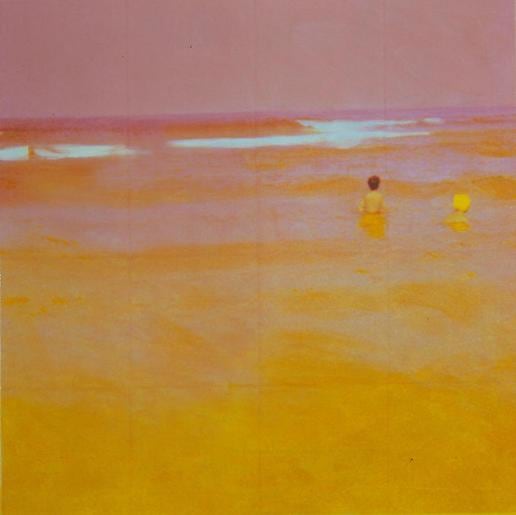 Two Bathers (Pink)