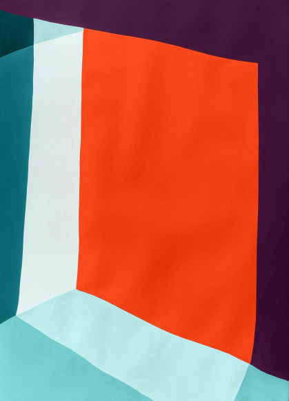 Paul Kremer Glow 03 (paper study), 2019