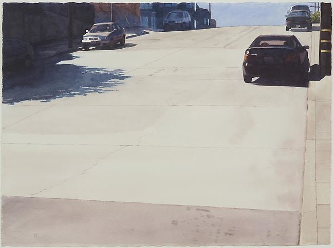 Robert Bechtle Six Cars on 20th Street