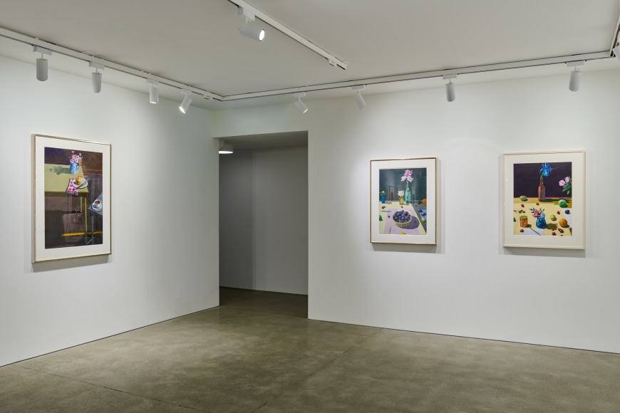 Installation view of Paul Wonner: Landscapes of Objects, 1966-2001. Photograph by Impart Photography / Glen Cheriton.