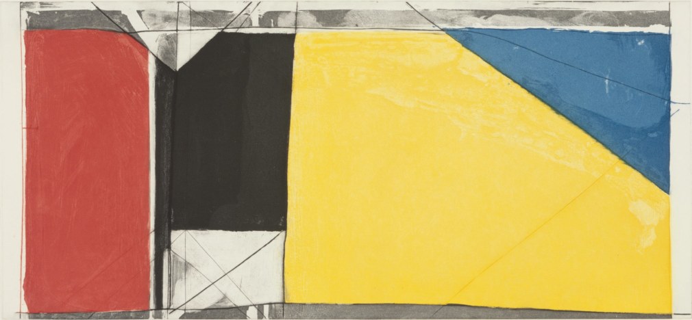 Richard Diebenkorn Folsom Street Variations III (Primaries), 1986
