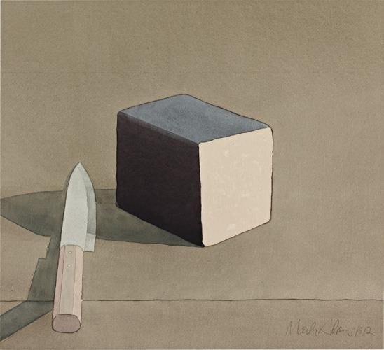 Mark Adams - Watercolors - Exhibitions - Berggruen Gallery