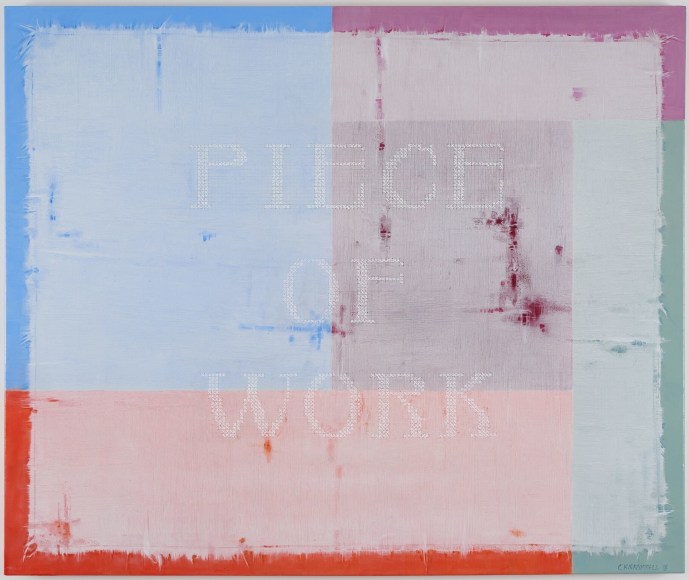 Clare Kirkconnell Piece of Work, 2018