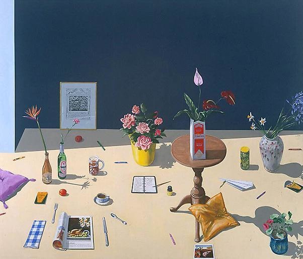 Paul Wonner Untitled (Dutch Still Life with Cushions)