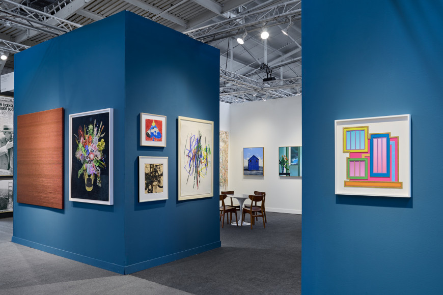 Installation view of Booth B4. Photography by Glen Cheriton. 